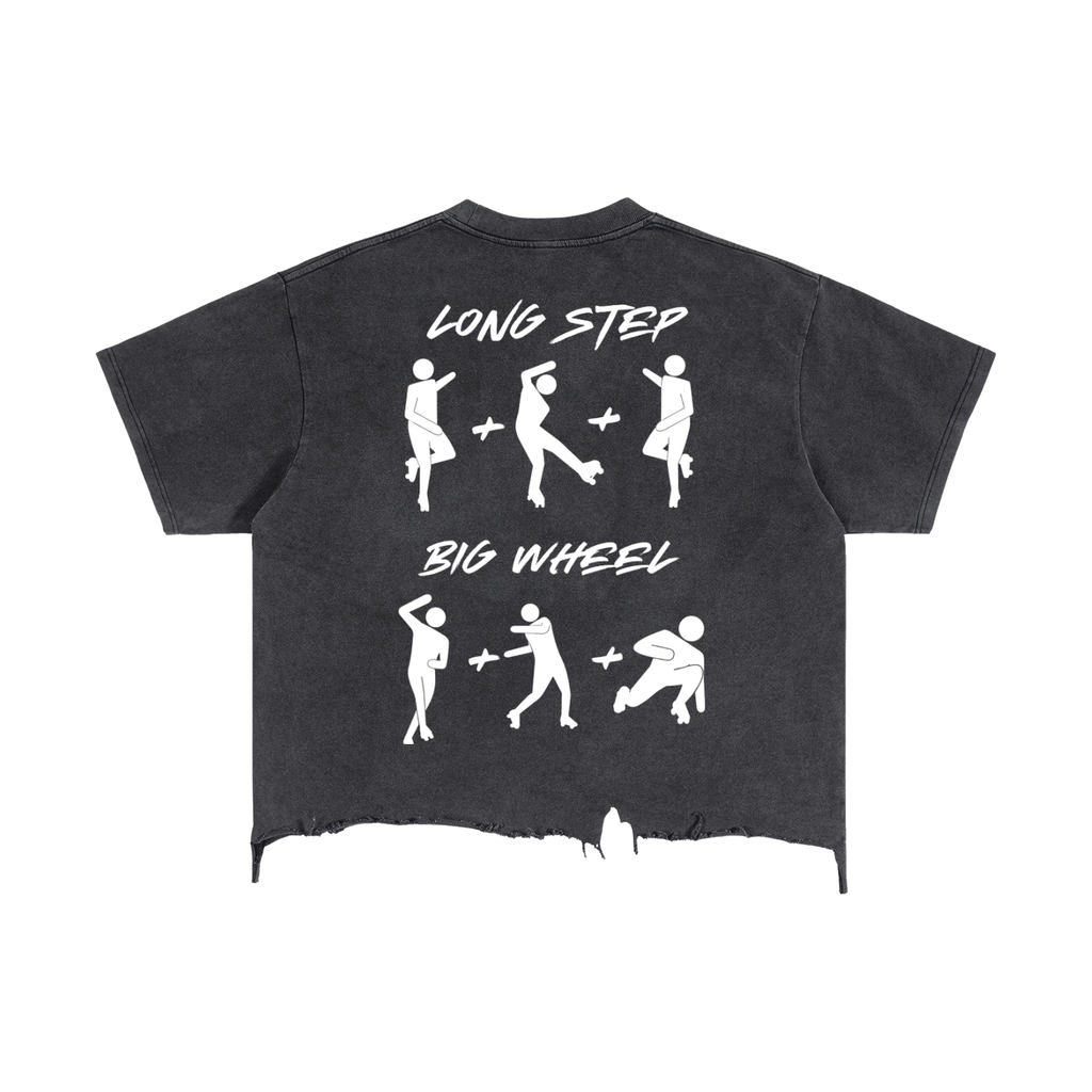 Boxy Distressed JB Tutorial Tee