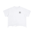 Boxy Distressed JB Tutorial Tee