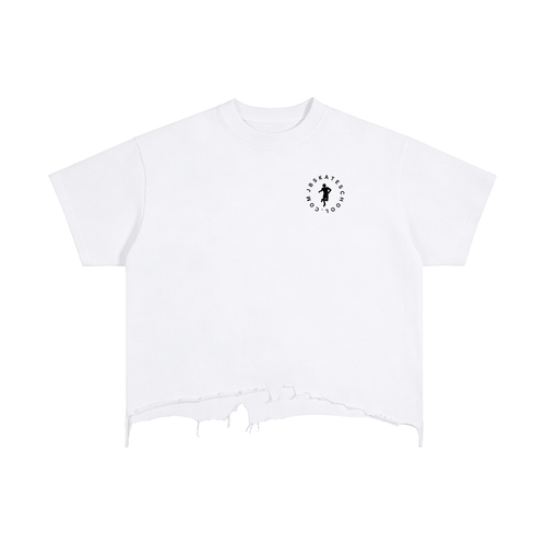 Boxy Distressed JB Tutorial Tee