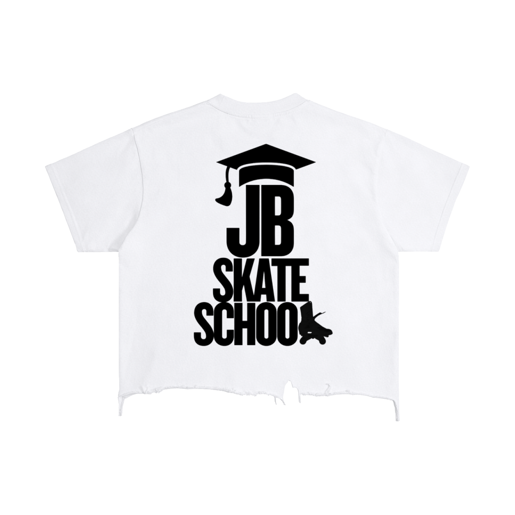 Boxy Distressed JB Tutorial Tee