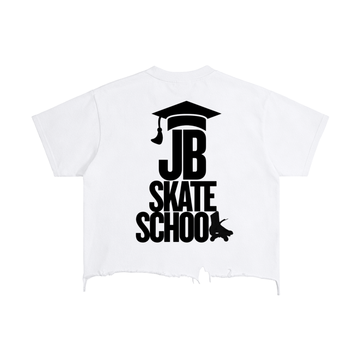 Boxy Distressed JB Tutorial Tee